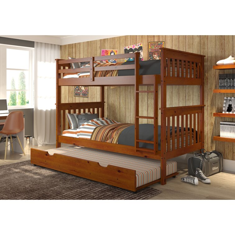 Wayfair bunk beds twin deals over twin